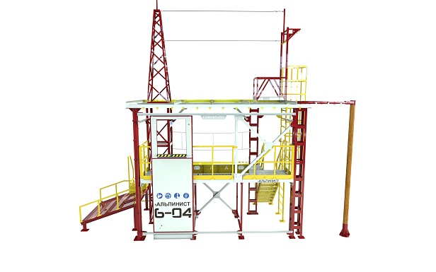 г.Муром. В Муроме установили современный тренажер для обучения работам на высоте